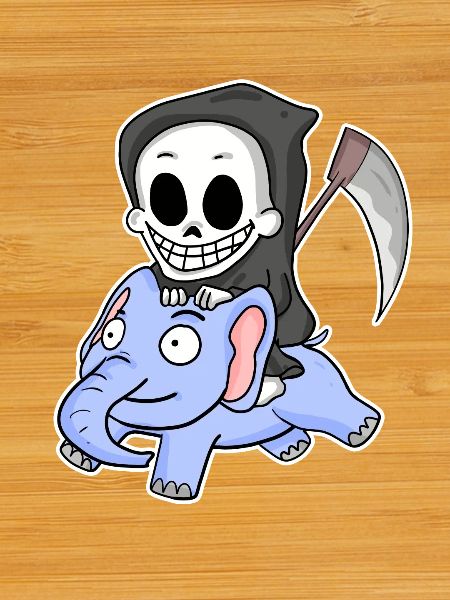Grim Reaper Elephant