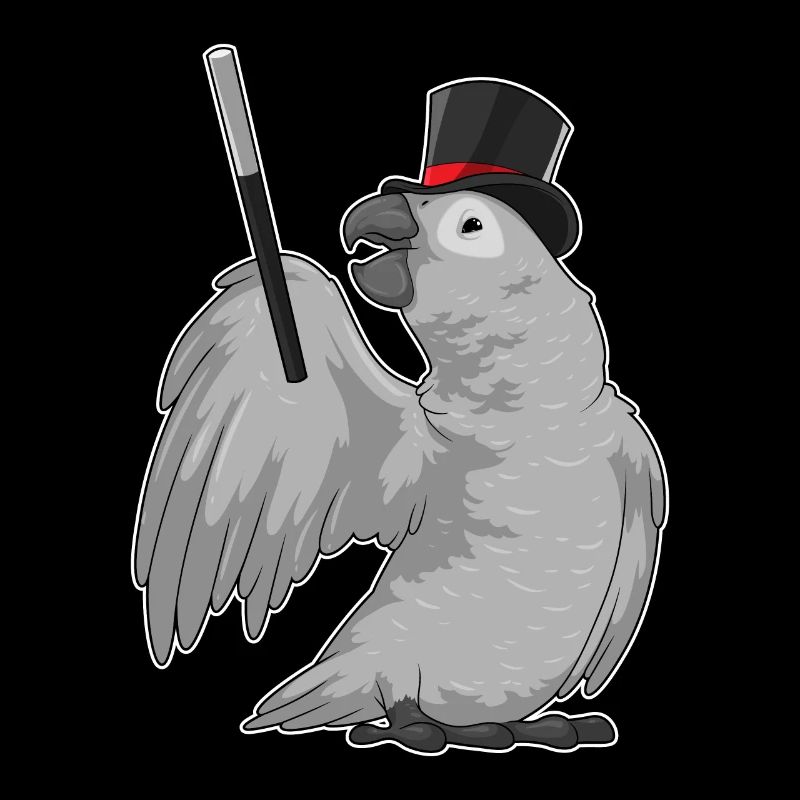 Parrot Wizard Wand