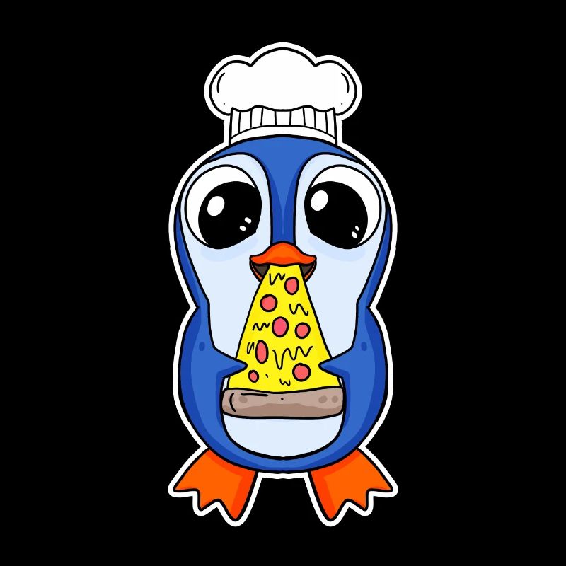 Gourmet Penguin Pizza