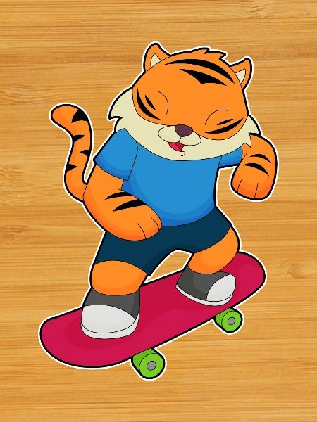Tiger Skater Skateboard