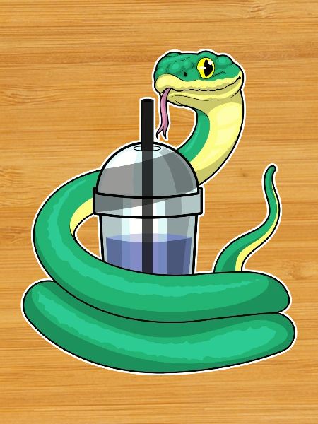Snake Bubble Tea