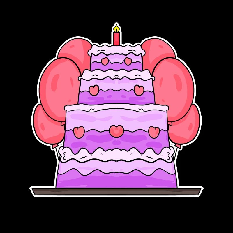 Gâteau Joyeux anniversaire