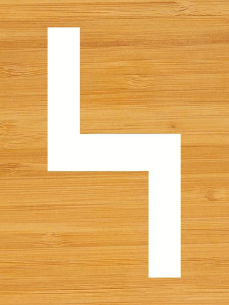 Game inspired shape from 80s
