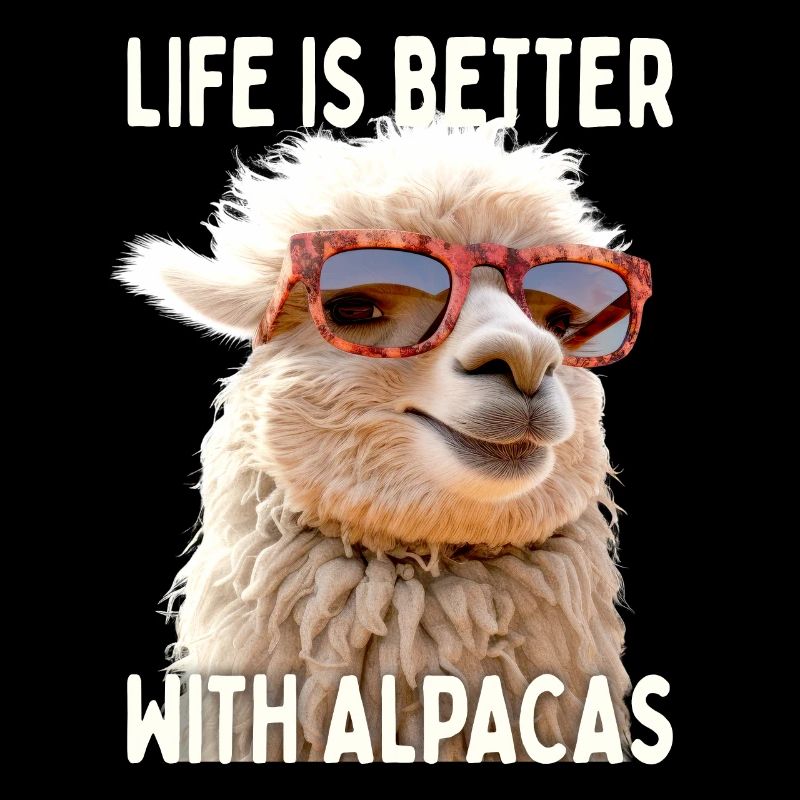 Alpaka Life Is Better With Alpacas Lama Alpakas