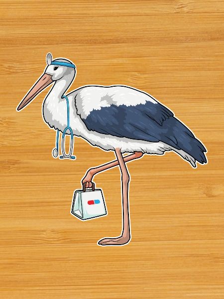 Stork Nurse Stethoscope
