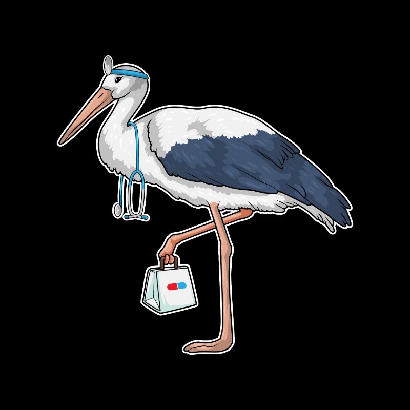 Stork Nurse Stethoscope