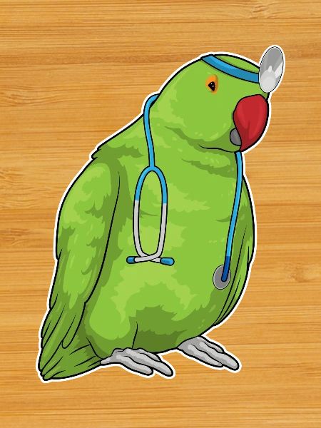 Parrot Doctor Stethoscope
