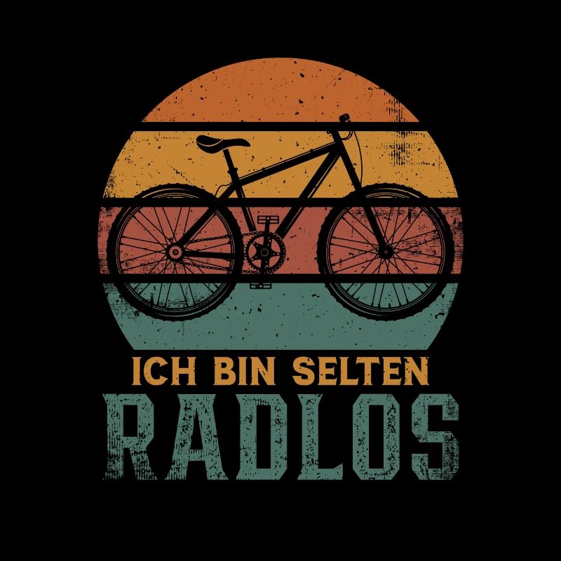 Ich Bin Radlos Retro Vintage