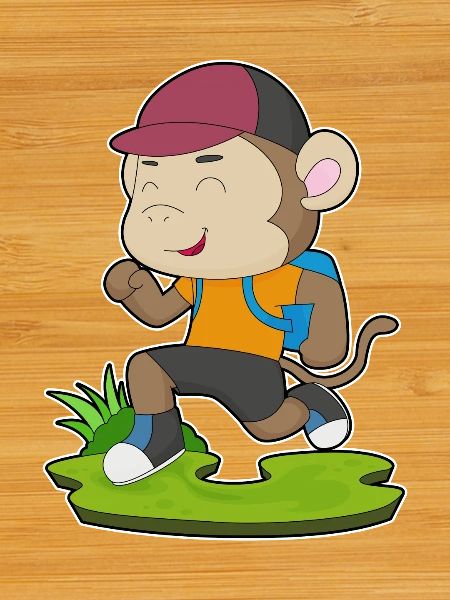 Monkey Hiker Backpack Hiking