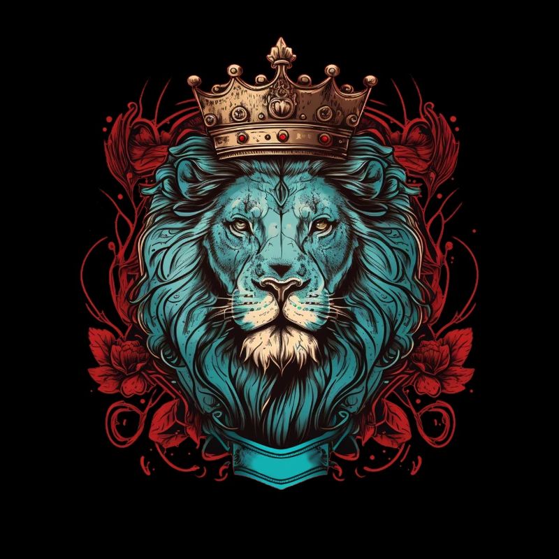 Majestätischer Löwe