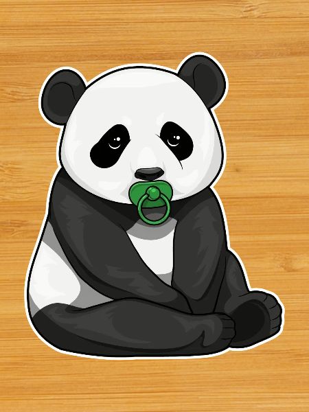 Tétine pour bébé panda