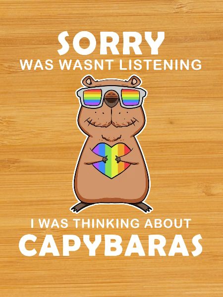 Capybara Wasserschwein Capybaras