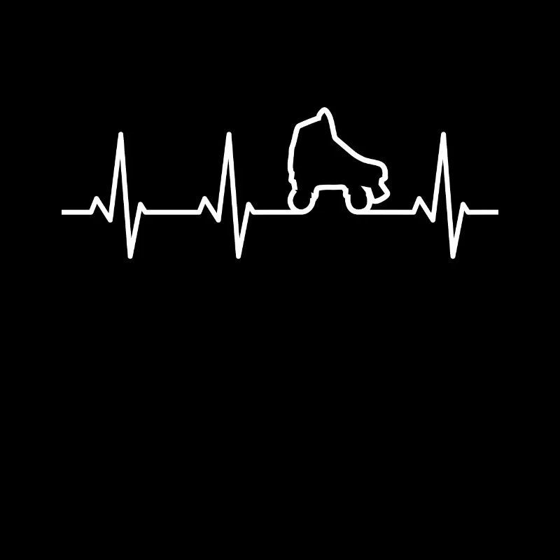 Roller skating heartbeat