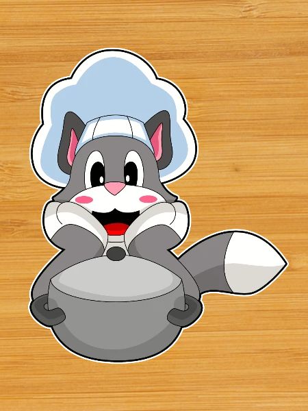 Cat Cook Cooking Pot Cooking