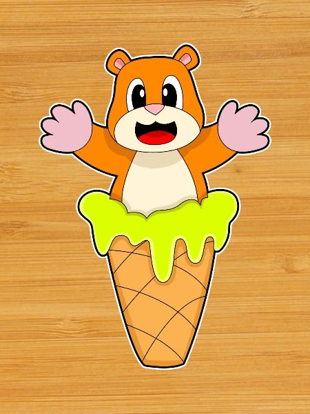 Hamster Waffeleis