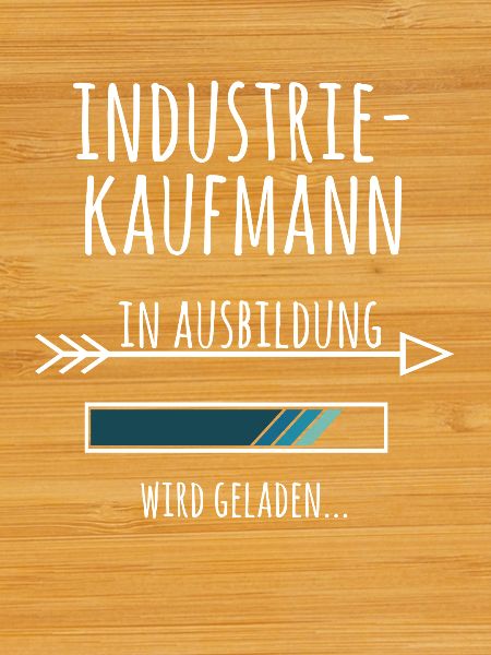 Industriekaufmann Ausbildung Beruf Geschenk