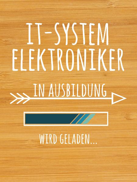 IT-Systemelektroniker Ausbildung Beruf Geschenk