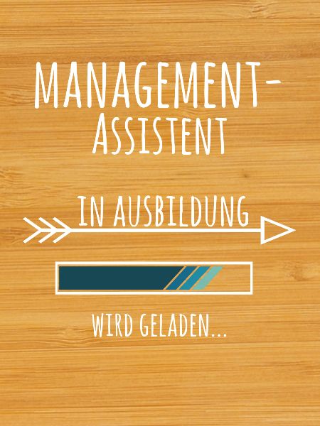 Management Assistent Ausbildung Beruf Geschenk