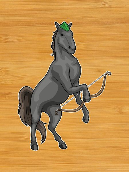 Arc d’archer de cheval
