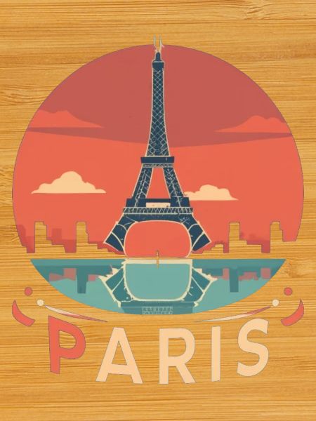 Paris Sunset Circle