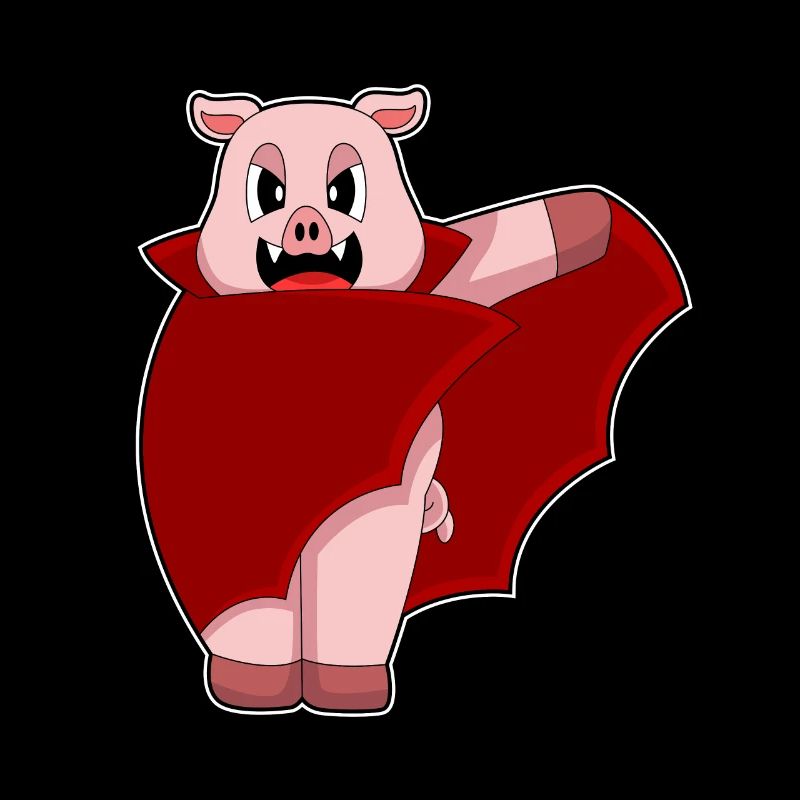 Cochon Halloween Bat