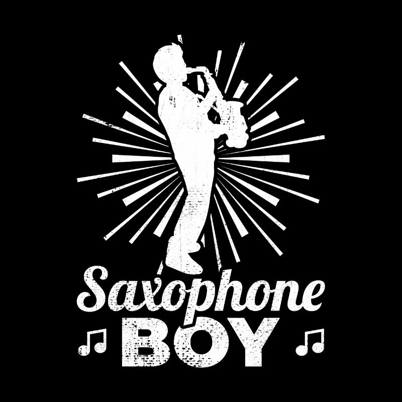 Saxophon Junge