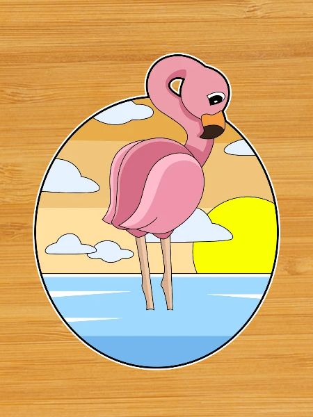 Flamingo Sunset