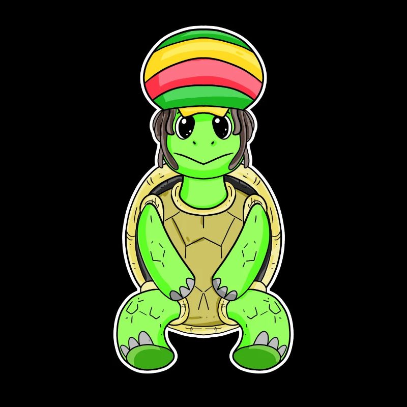 Rasta Schildkröte