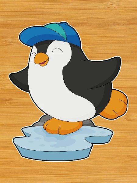 Penguin Pupil Cap School