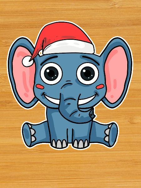 Noël éléphant