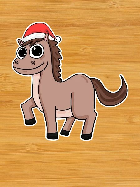Cheval de Noël