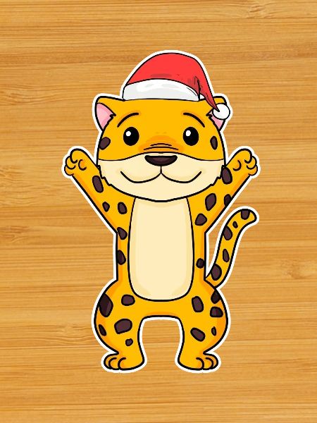 Chat de Noël Wildcat
