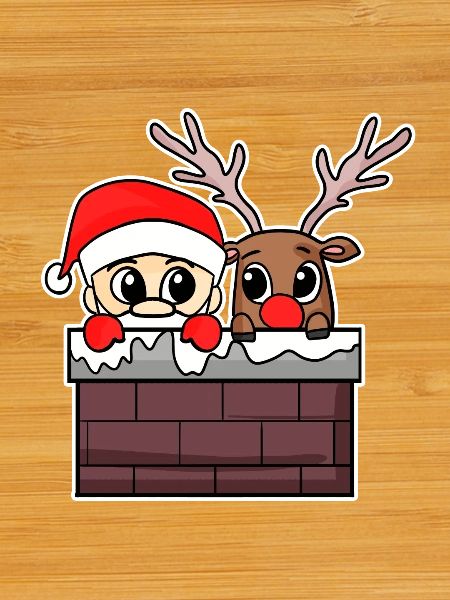 Santa Claus Deer