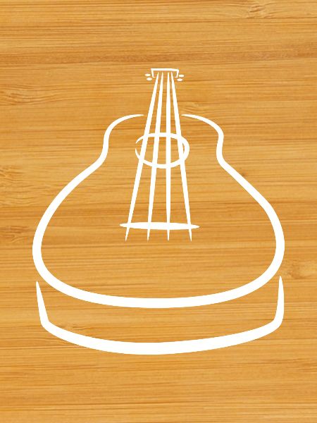 Ukulele Zeichnung