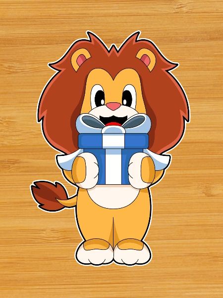 Lion Christmas Package