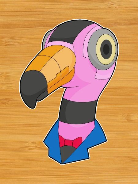 Flamingo Roboter