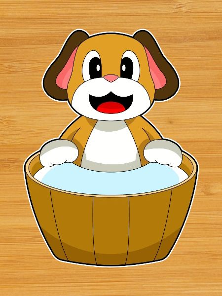Dog Bathing Bathtub