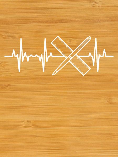 Pen and Ruler Heartbeat