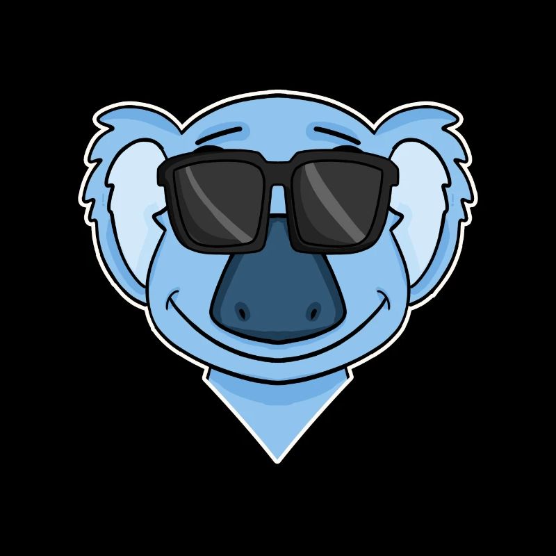 Koala mit Brille