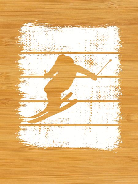 Skier Drawing
