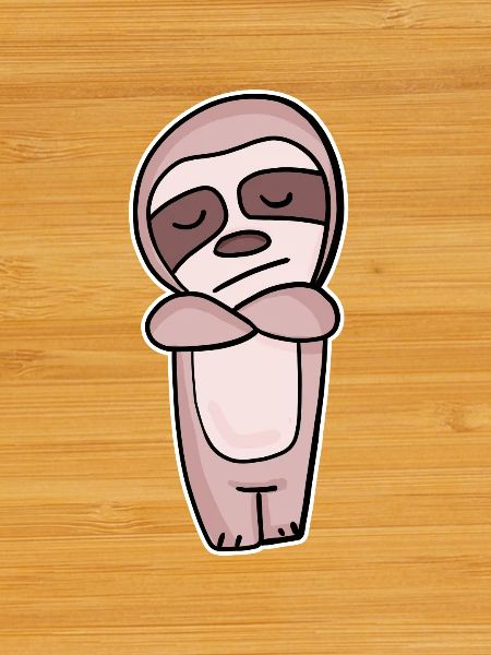Sloth annoyed