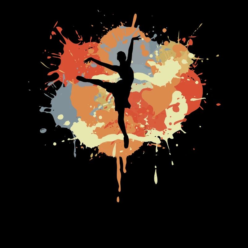 Dessin de danseuse de ballet