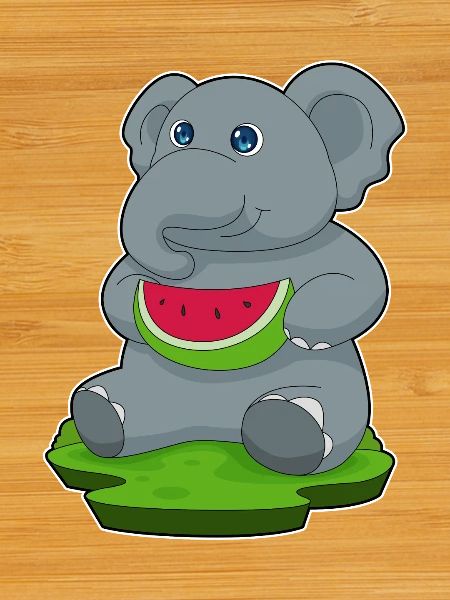 Pastèque éléphant