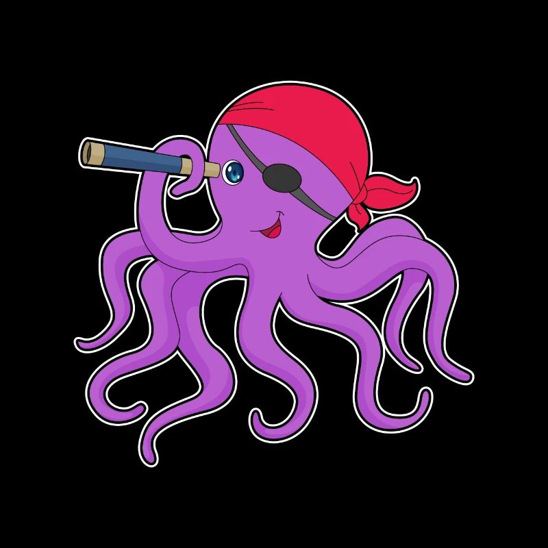 Octopus Pirate Binoculars