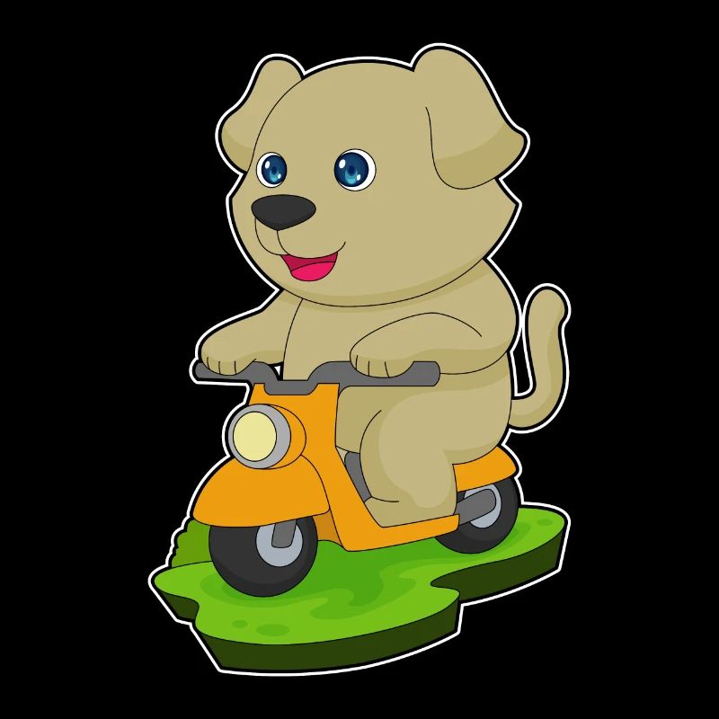 Hund Motorroller