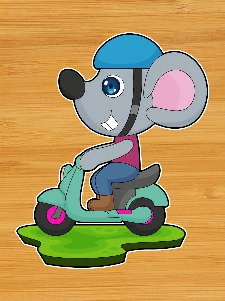 Mouse Scooter