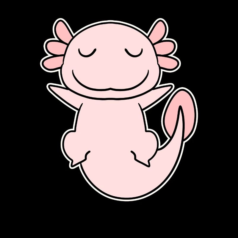 Axolotl Motif Enfants Mignon