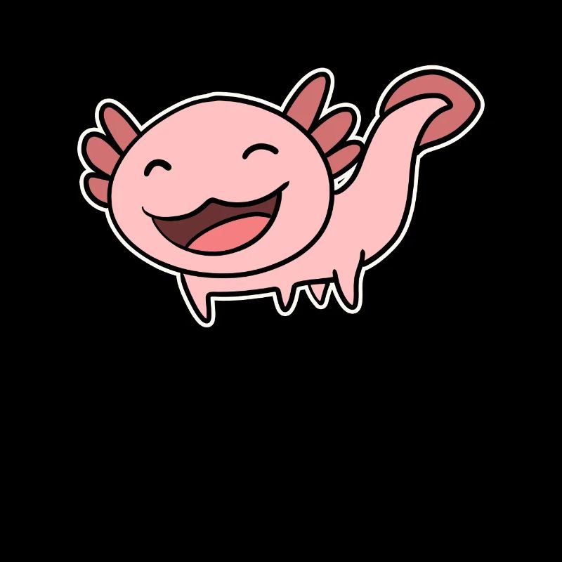 Axolotl Motif Enfants Mignon