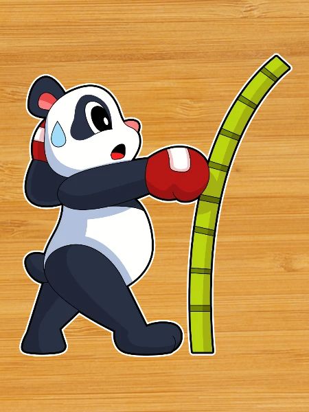 Panda Boxer Boxing Gloves Boxing