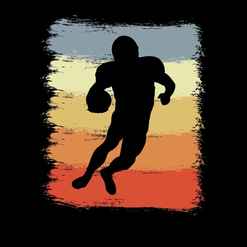 Retro Football Player